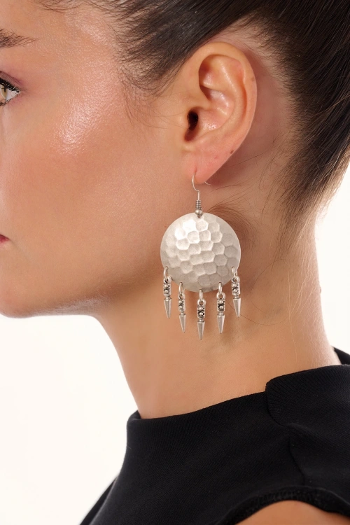 Kiraz Silver Plated Earring