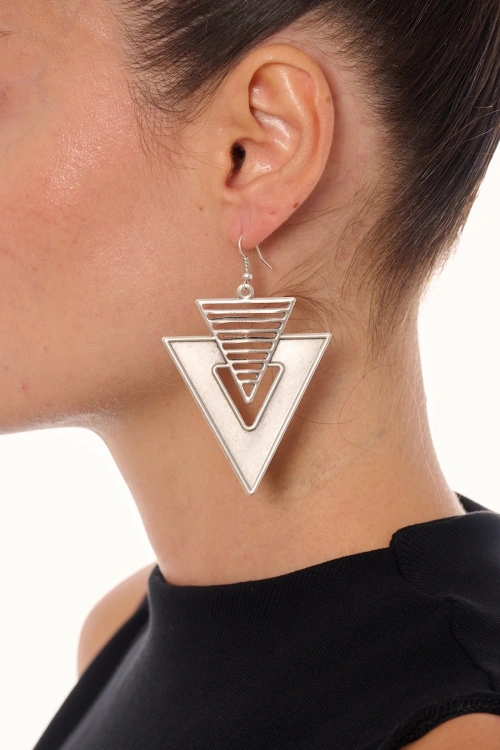 Kiraz Silver Plated Earring