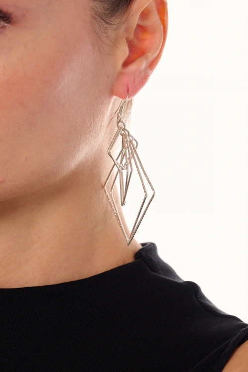 Kiraz Silver Plated Earring