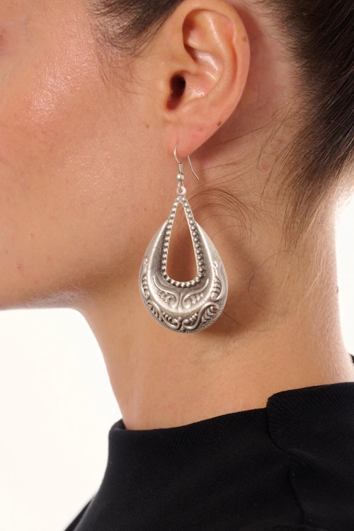 Kiraz Silver Plated Earring