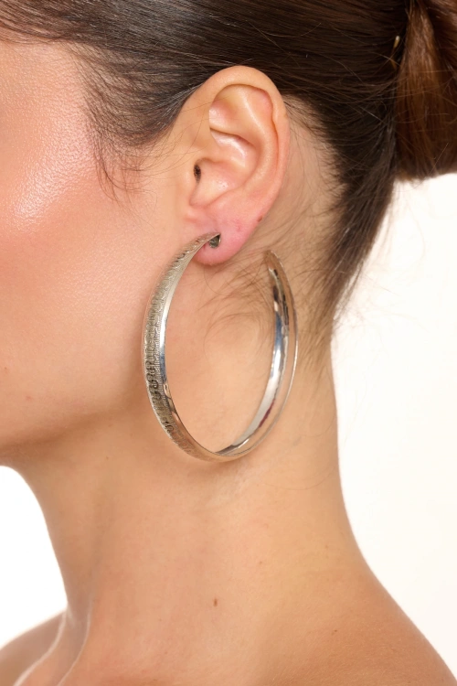 Kiraz Silver Plated Earring