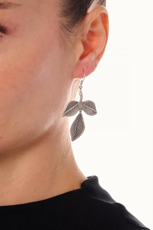 Kiraz Silver Plated Earring