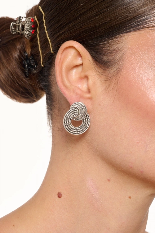 Kiraz Silver Plated Earring