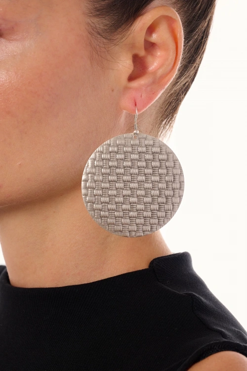 Kiraz Silver Plated Earring