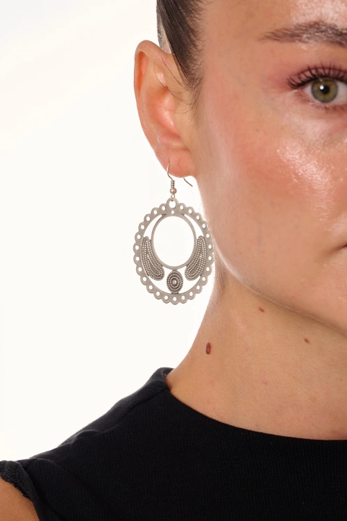 Kiraz Silver Plated Earring