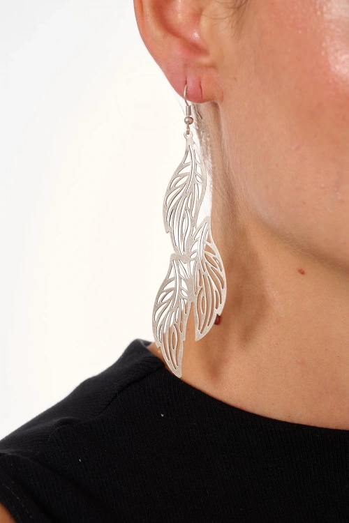 Kiraz Silver Plated Earring