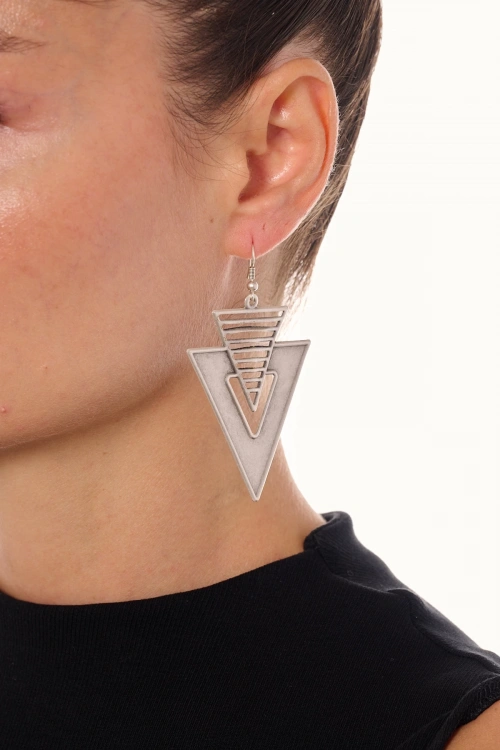 Kiraz Silver Plated Earring