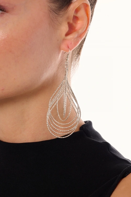 Kiraz Silver Plated Earring