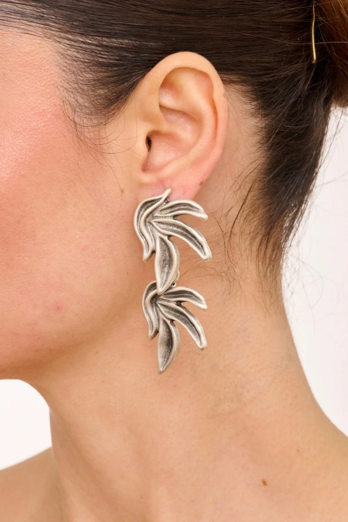 Kiraz Silver Plated Earring