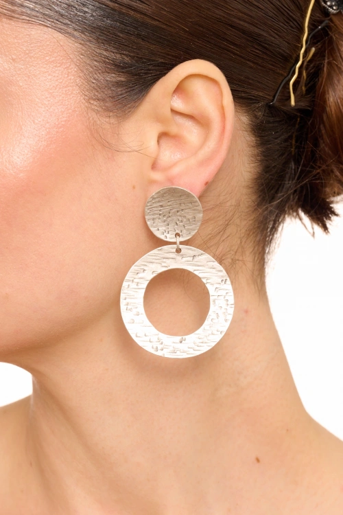 Kiraz Silver Plated Earring