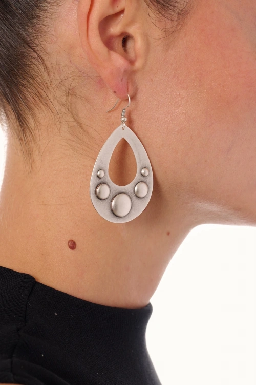 Kiraz Silver Plated Earring