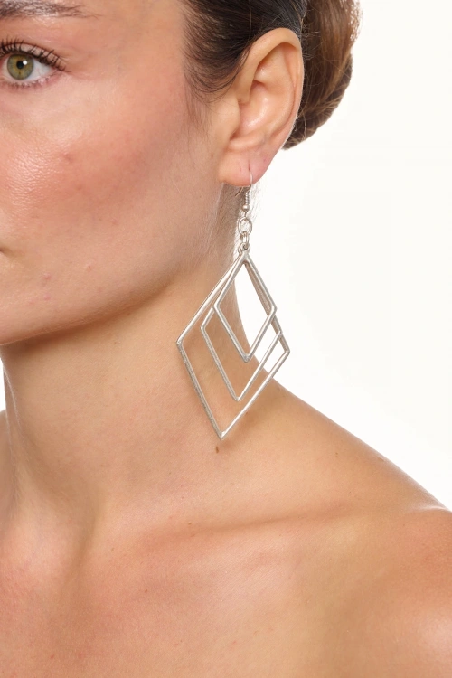 Kiraz Silver Plated Earring