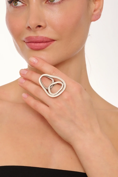 Kiraz Silver Plated Earring