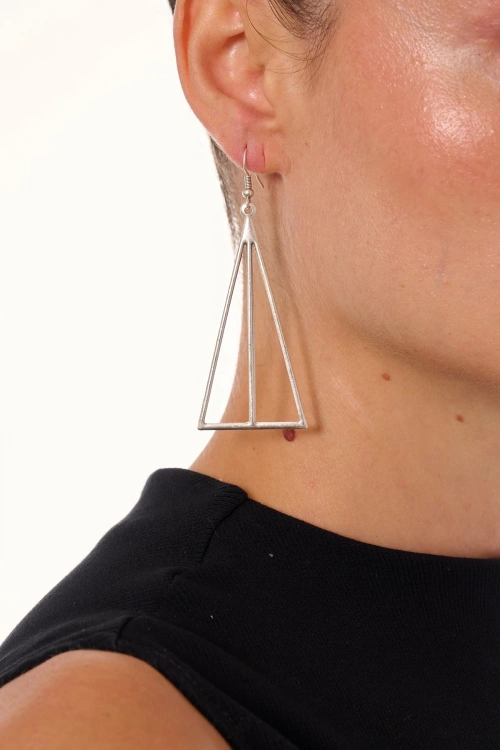 Kiraz Silver Plated Earring