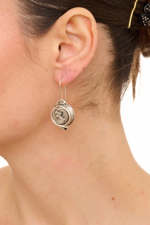 Kiraz Silver Plated Earring
