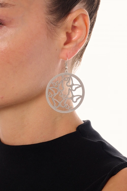 Kiraz Silver Plated Earring