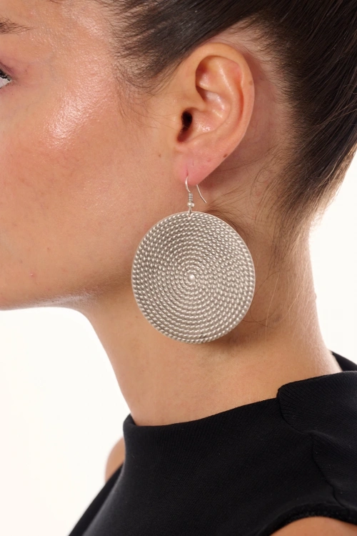 Kiraz Silver Plated Earring