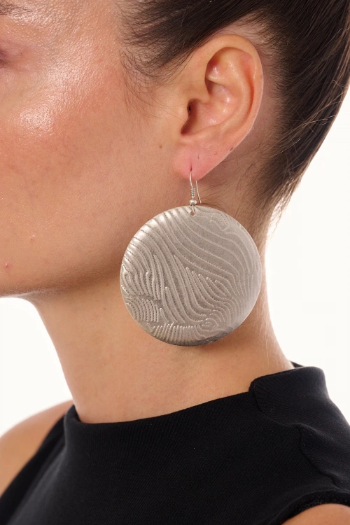 Kiraz Silver Plated Earring