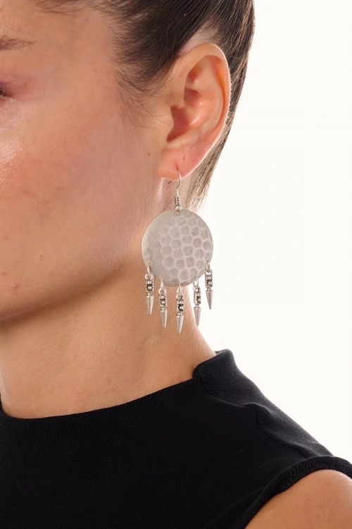 Kiraz Silver Plated Earring