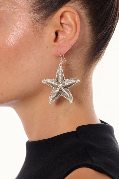 Kiraz Silver Plated Earring