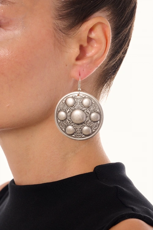 Kiraz Silver Plated Earring