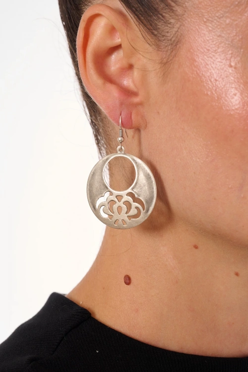 Kiraz Silver Plated Earring