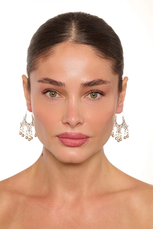 Kiraz Silver Plated Earring