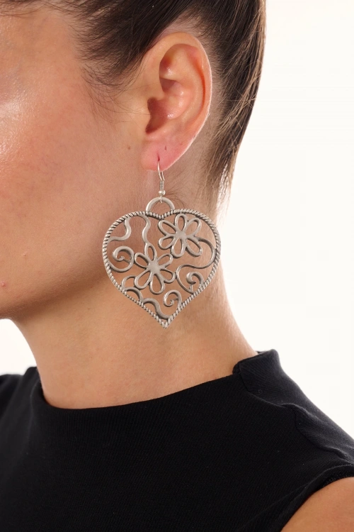 Kiraz Silver Plated Earring
