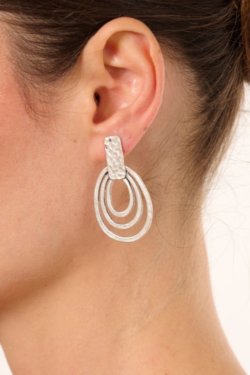 Kiraz Silver Plated Earring