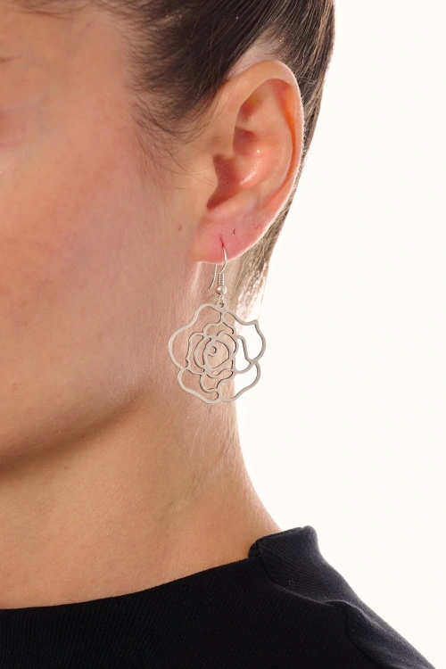 Kiraz Silver Plated Earring