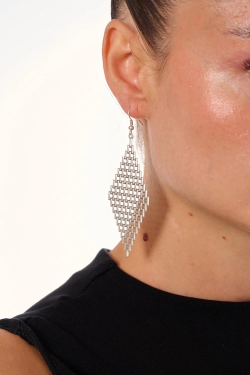 Kiraz Silver Plated Earring