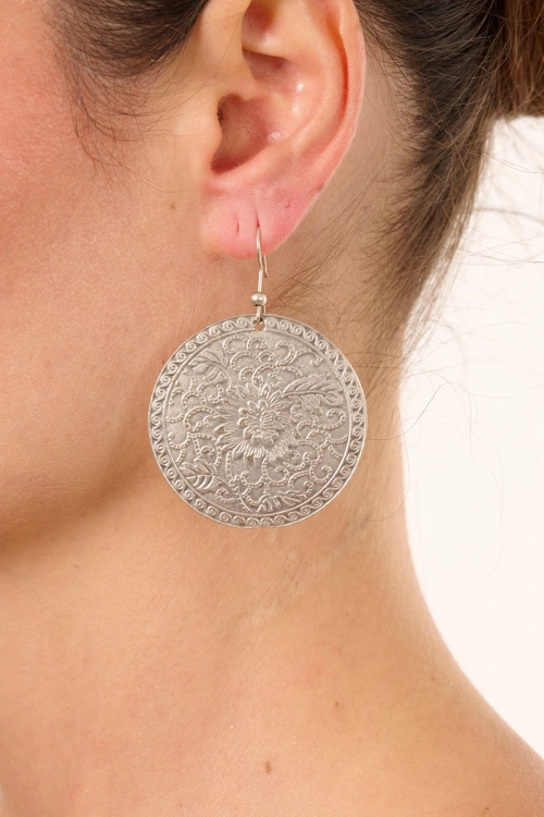Kiraz Silver Plated Earring