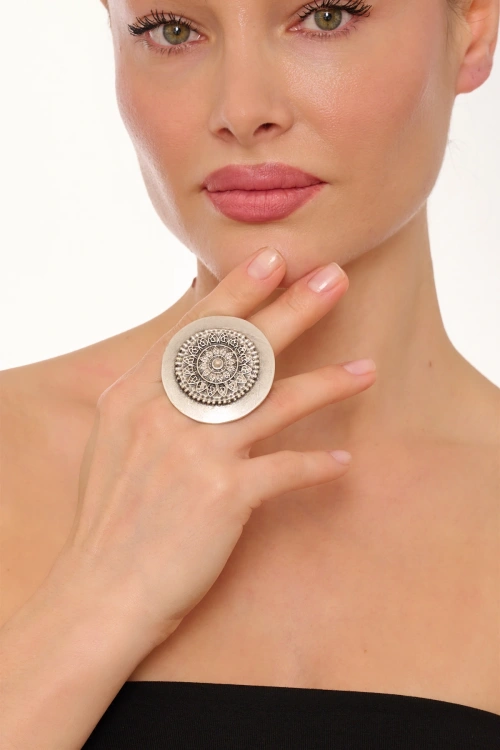 Kiraz Silver Plated Earring