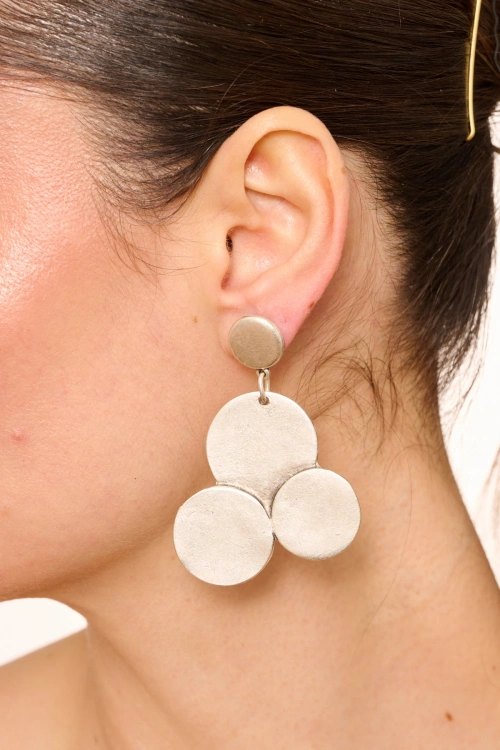 Kiraz Silver Plated Earring