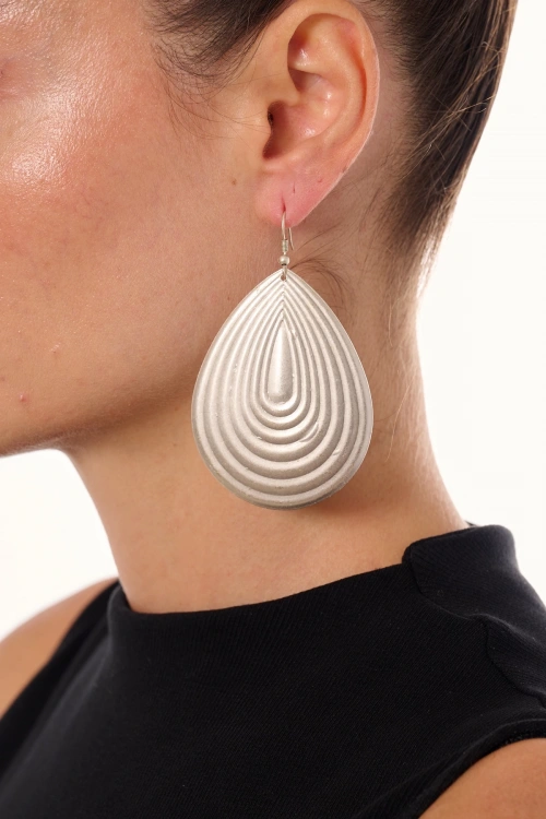 Kiraz Silver Plated Earring