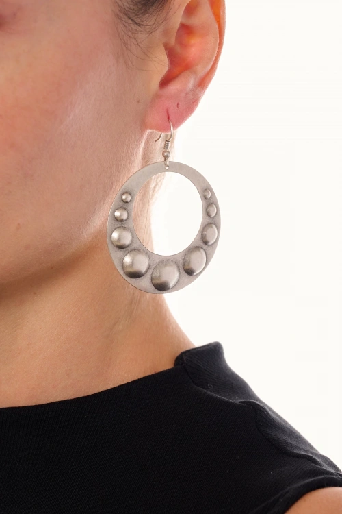 Kiraz Silver Plated Earring