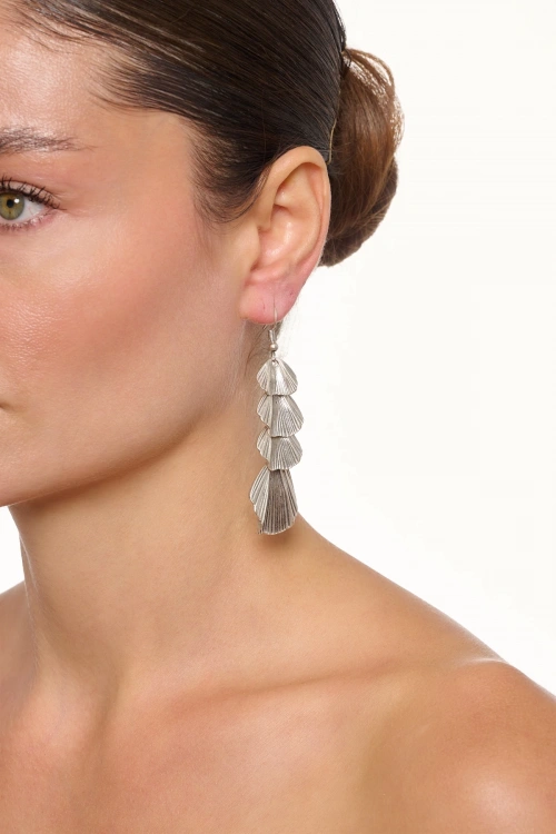 Kiraz Silver Plated Earring