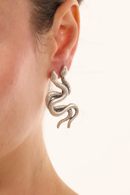 Kiraz Silver Plated Earring