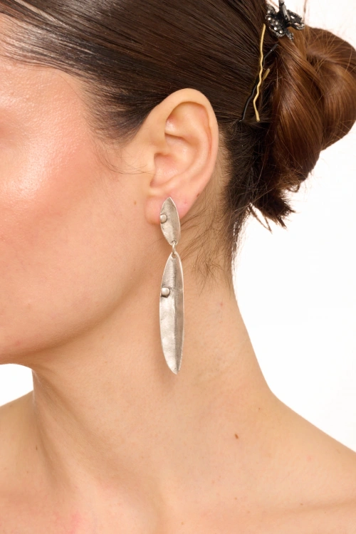 Kiraz Silver Plated Earring