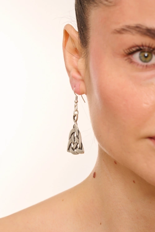 Kiraz Silver Plated Earring