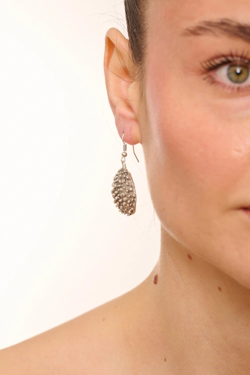 Kiraz Silver Plated Earring