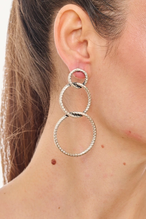 Kiraz Silver Plated Earring