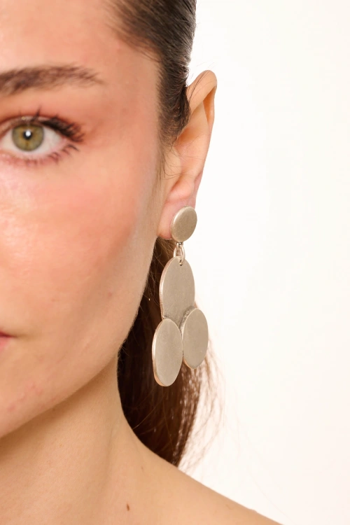 Kiraz Silver Plated Earring