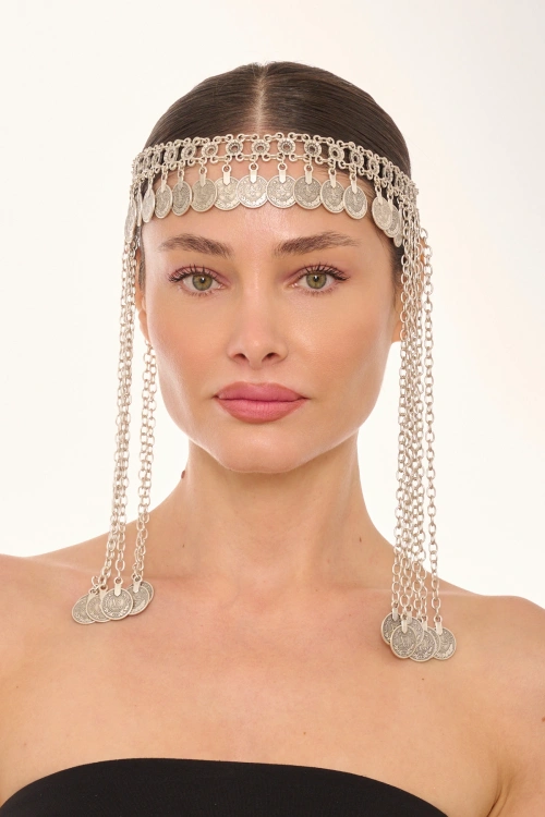 Kiraz Silver Plated Head Accessory
