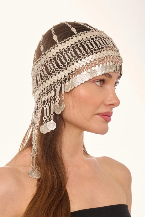 Kiraz Silver Plated Head Accessory