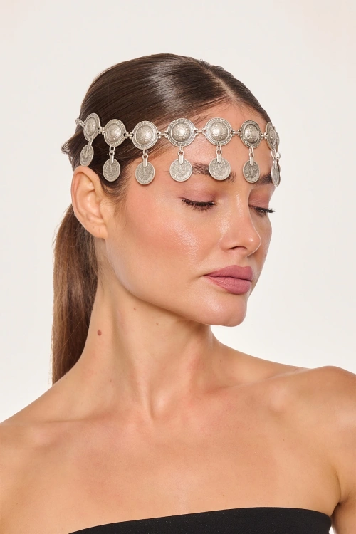 Kiraz Silver Plated Head Accessory