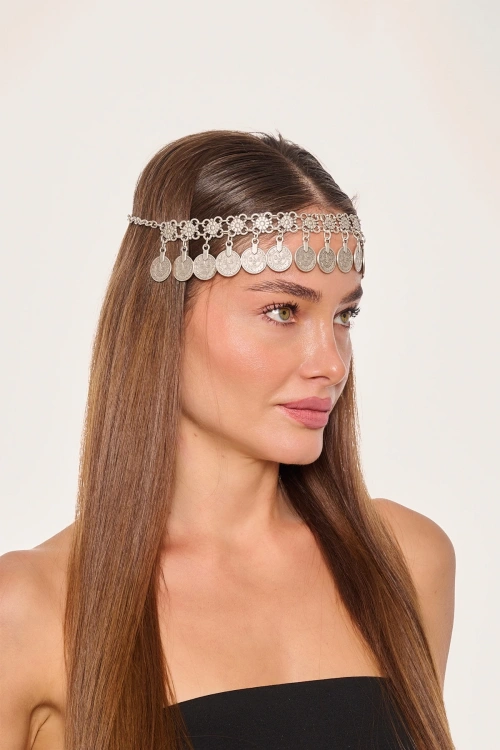 Kiraz Silver Plated Head Accessory