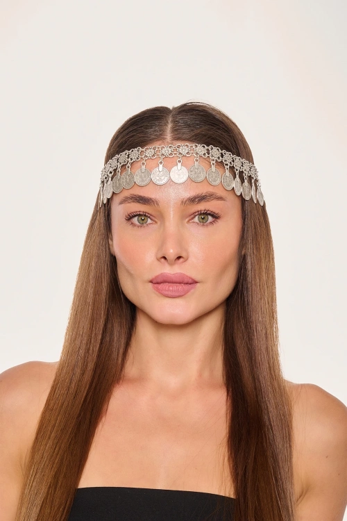 Kiraz Silver Plated Head Accessory