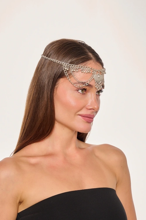 Kiraz Silver Plated Head Accessory