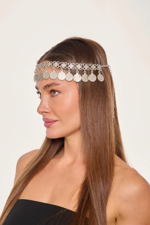 Kiraz Silver Plated Head Accessory